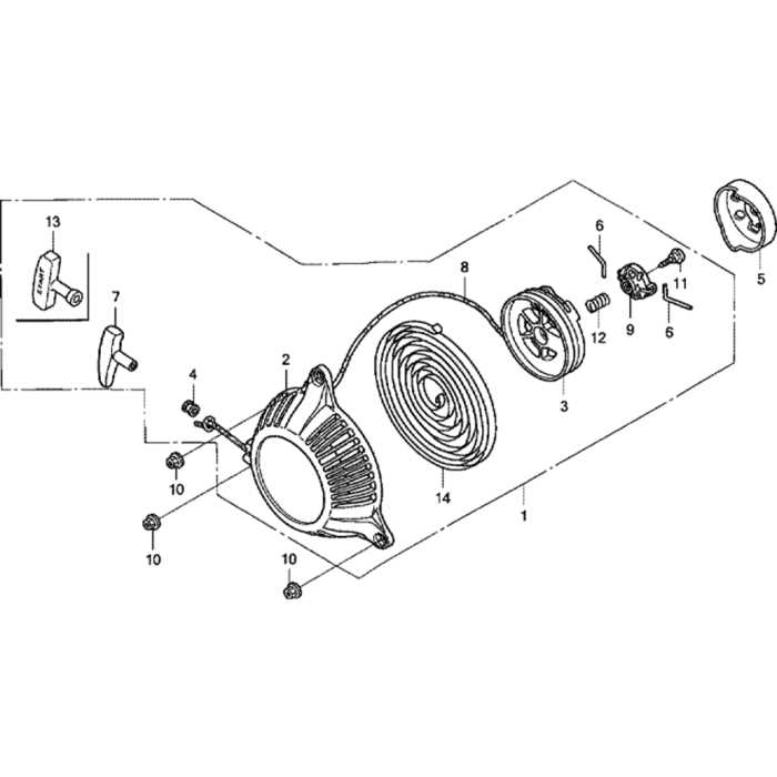 honda gxh50 parts diagram