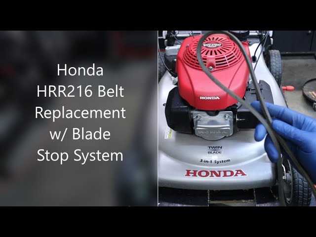 honda hr216 parts diagram