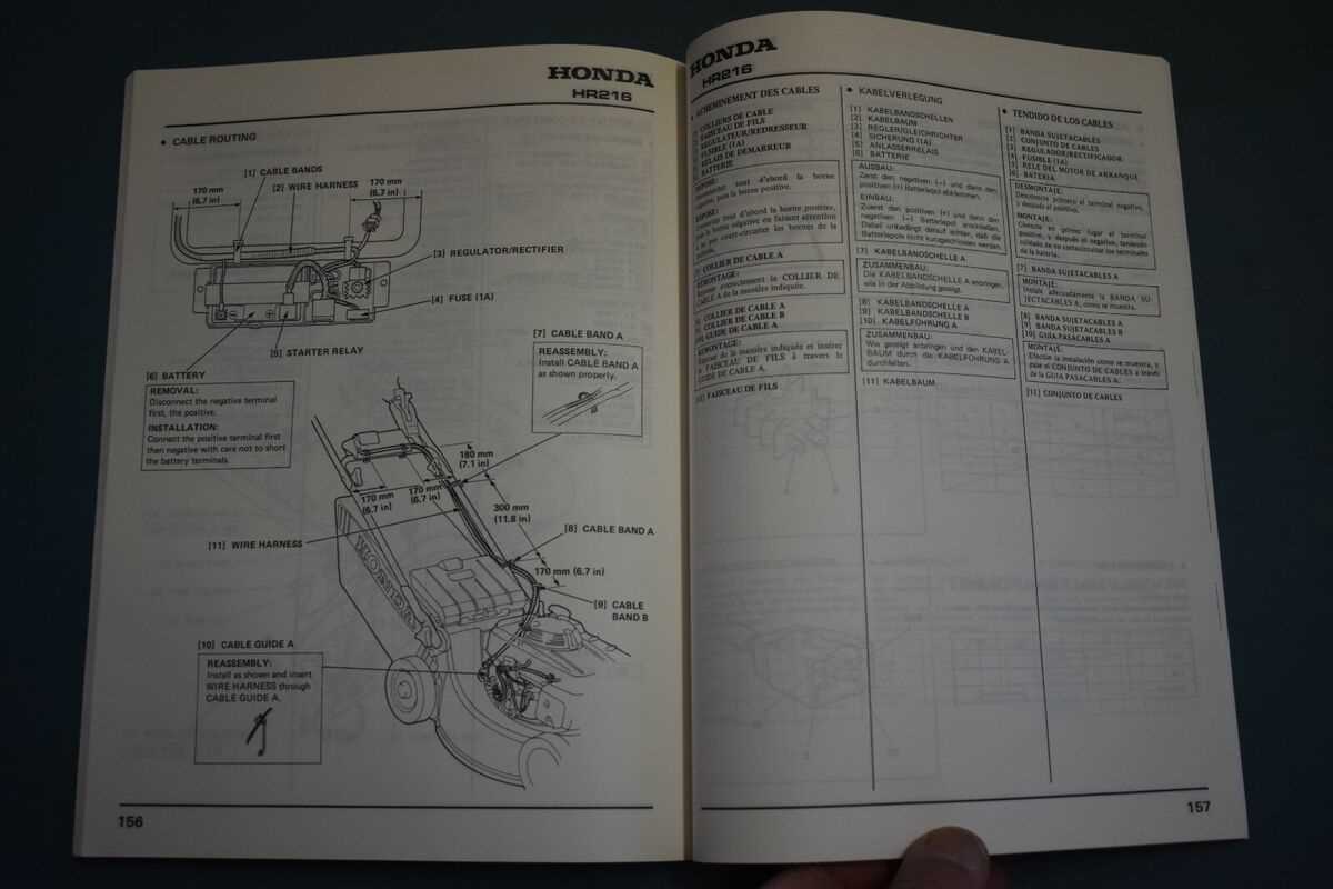 honda hr216 parts diagram