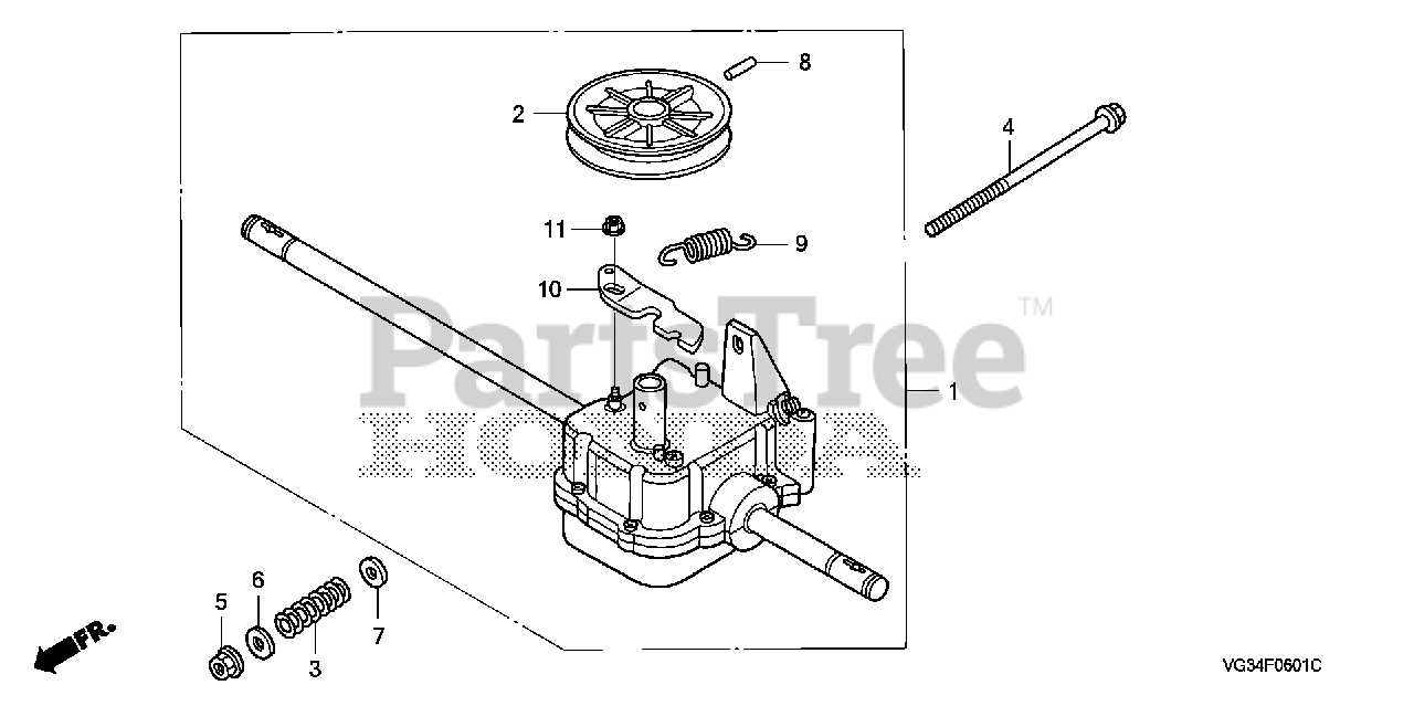 honda hrs216 parts diagram