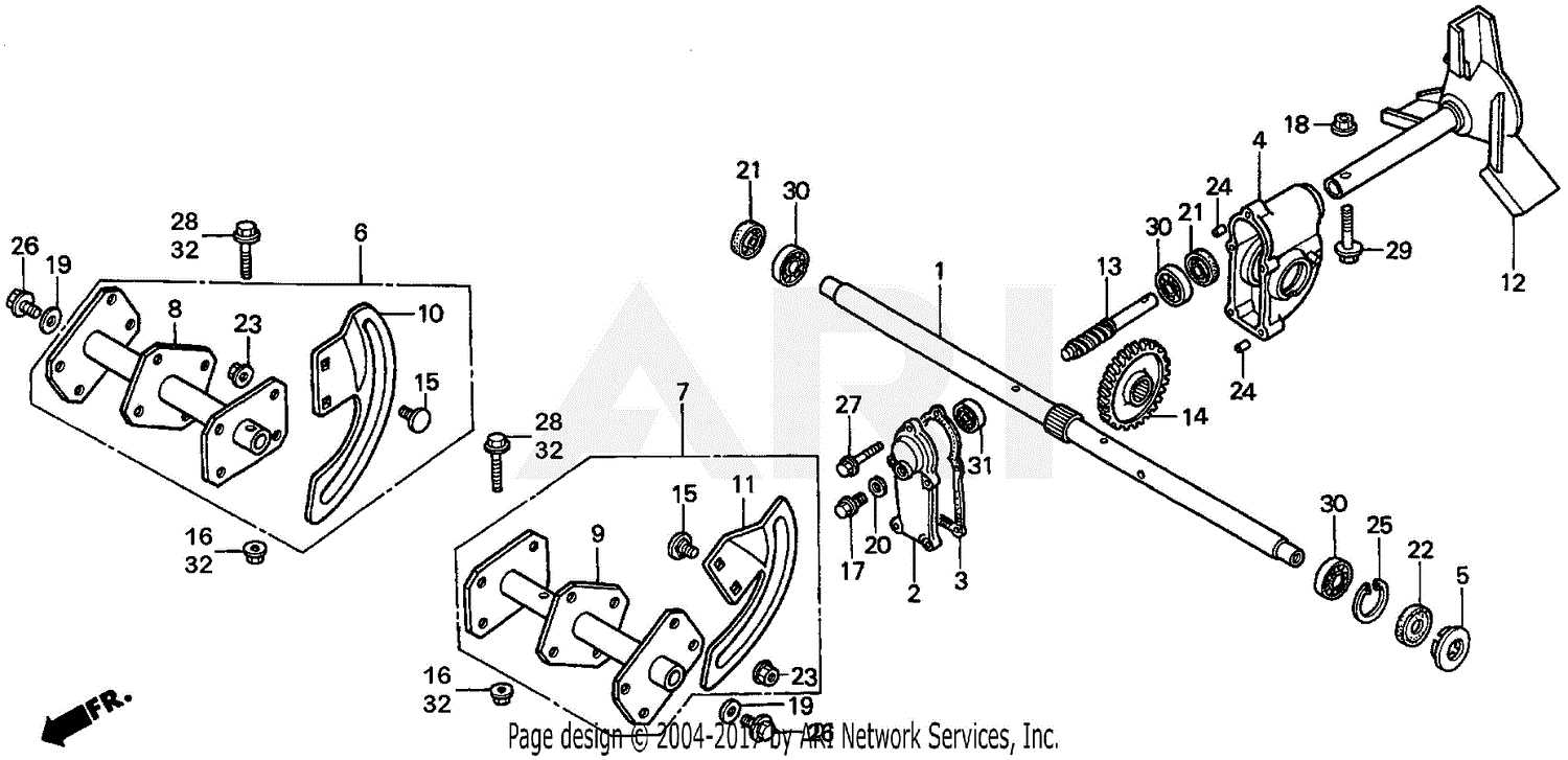 honda hs624 parts diagram