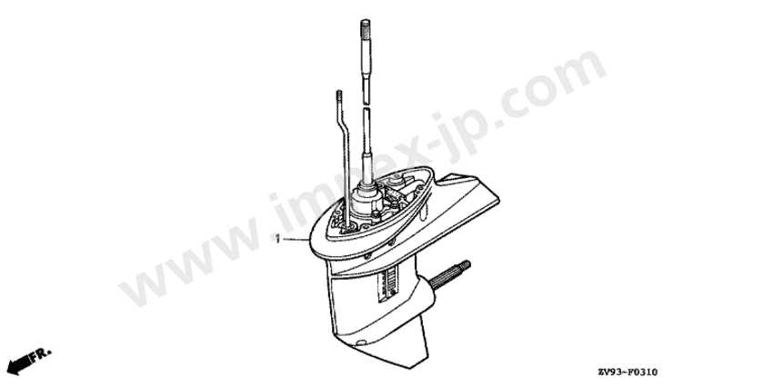 honda outboard motor parts diagram