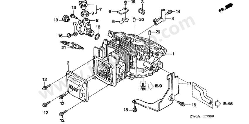 honda outboard motor parts diagram