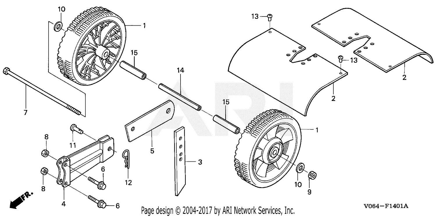 honda rototiller parts diagram