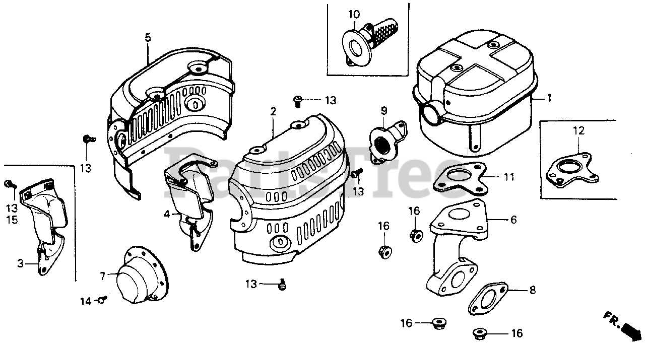 honda small engine parts diagram