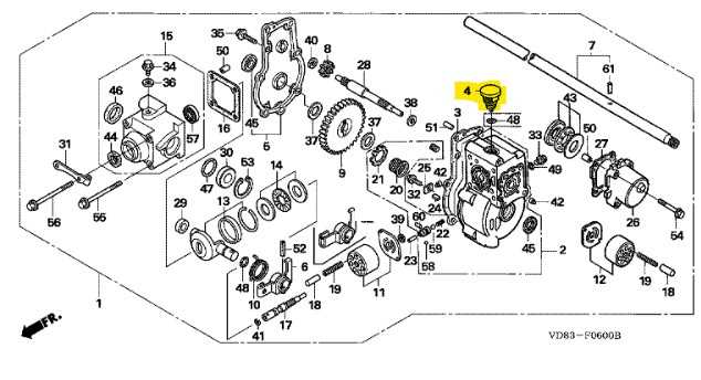 honda um616 parts diagram