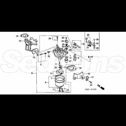 honda gxh50 parts diagram