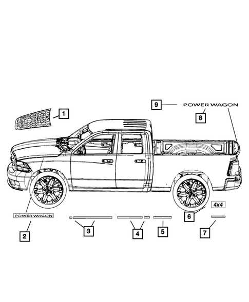 2013 dodge ram 1500 parts diagram