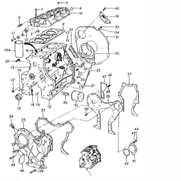 ford 6600 parts diagram