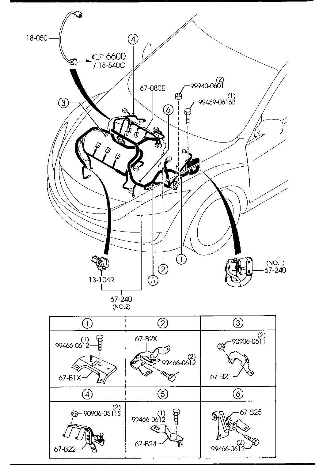 2009 mazda 6 parts diagram