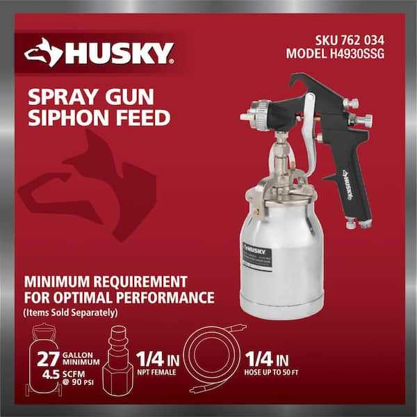 husky spray gun parts diagram