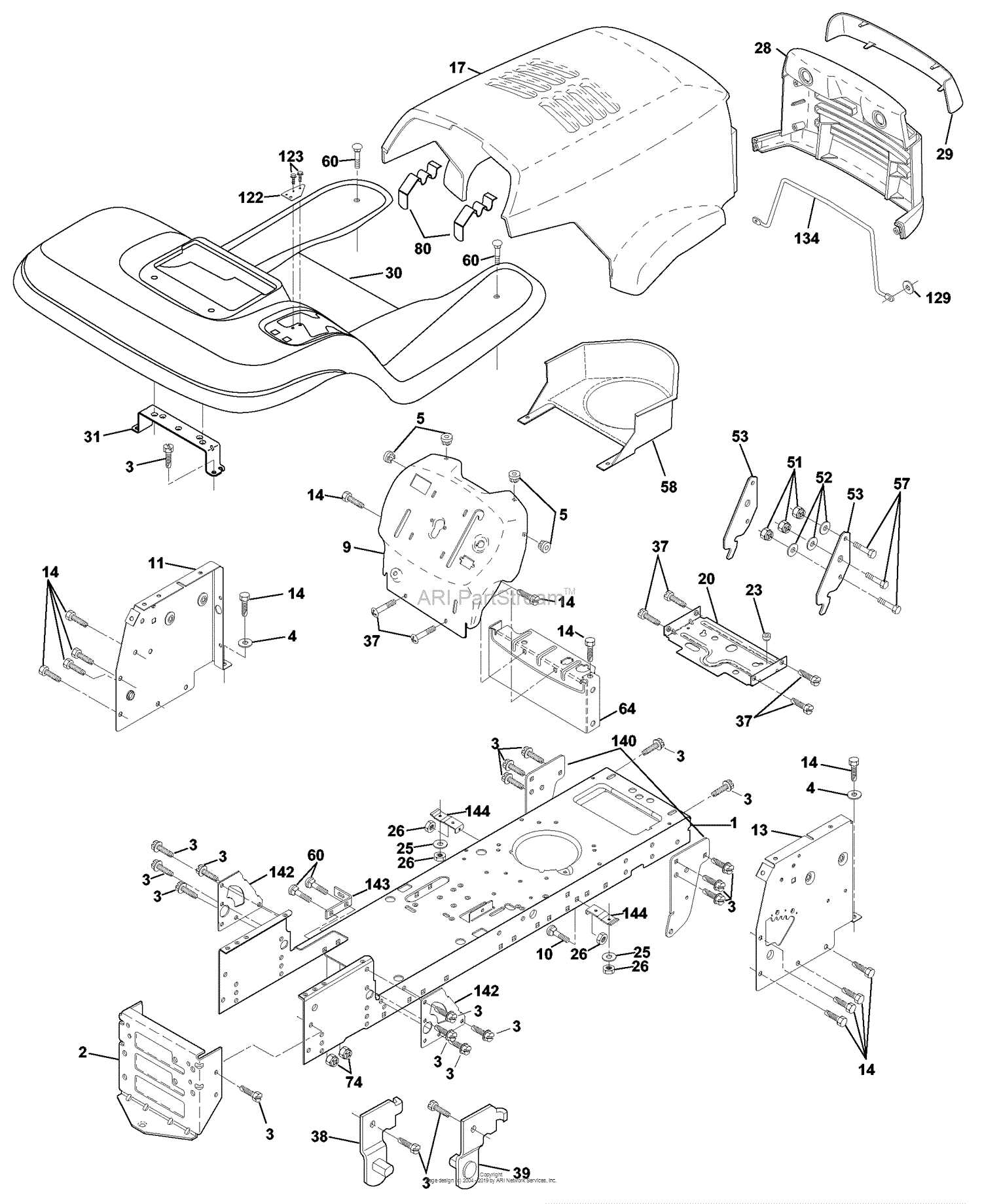 husqvarna 120 parts diagram