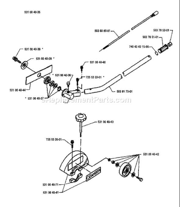 husqvarna 240 parts diagram