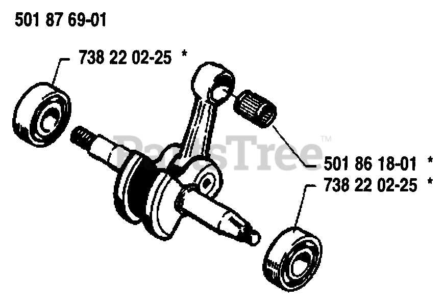 husqvarna 254 parts diagram