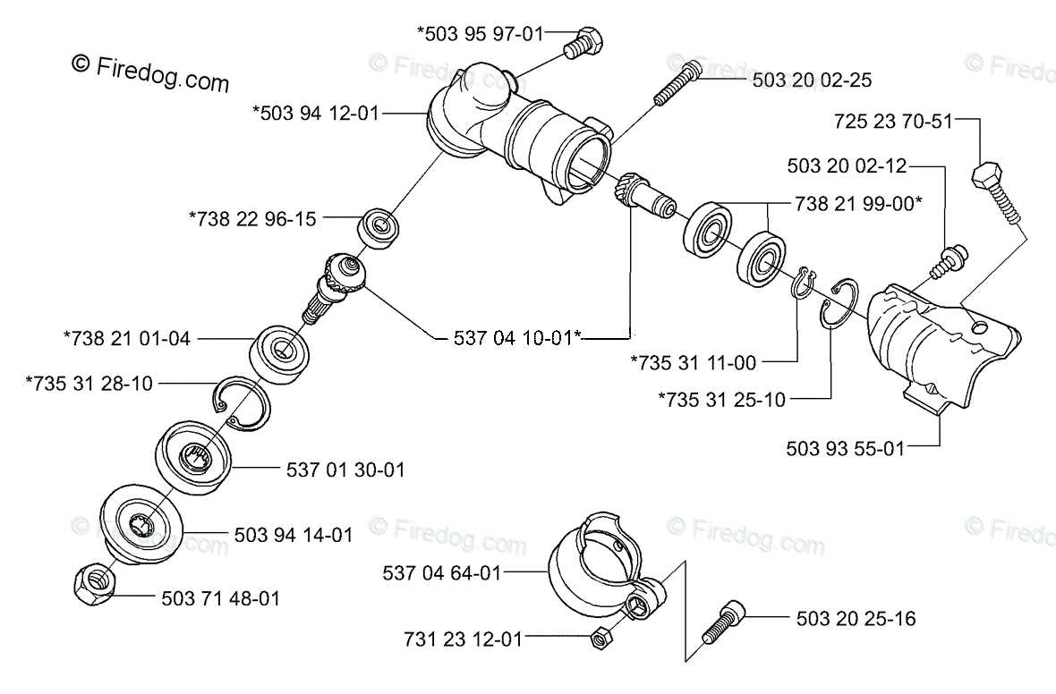 husqvarna 322l parts diagram