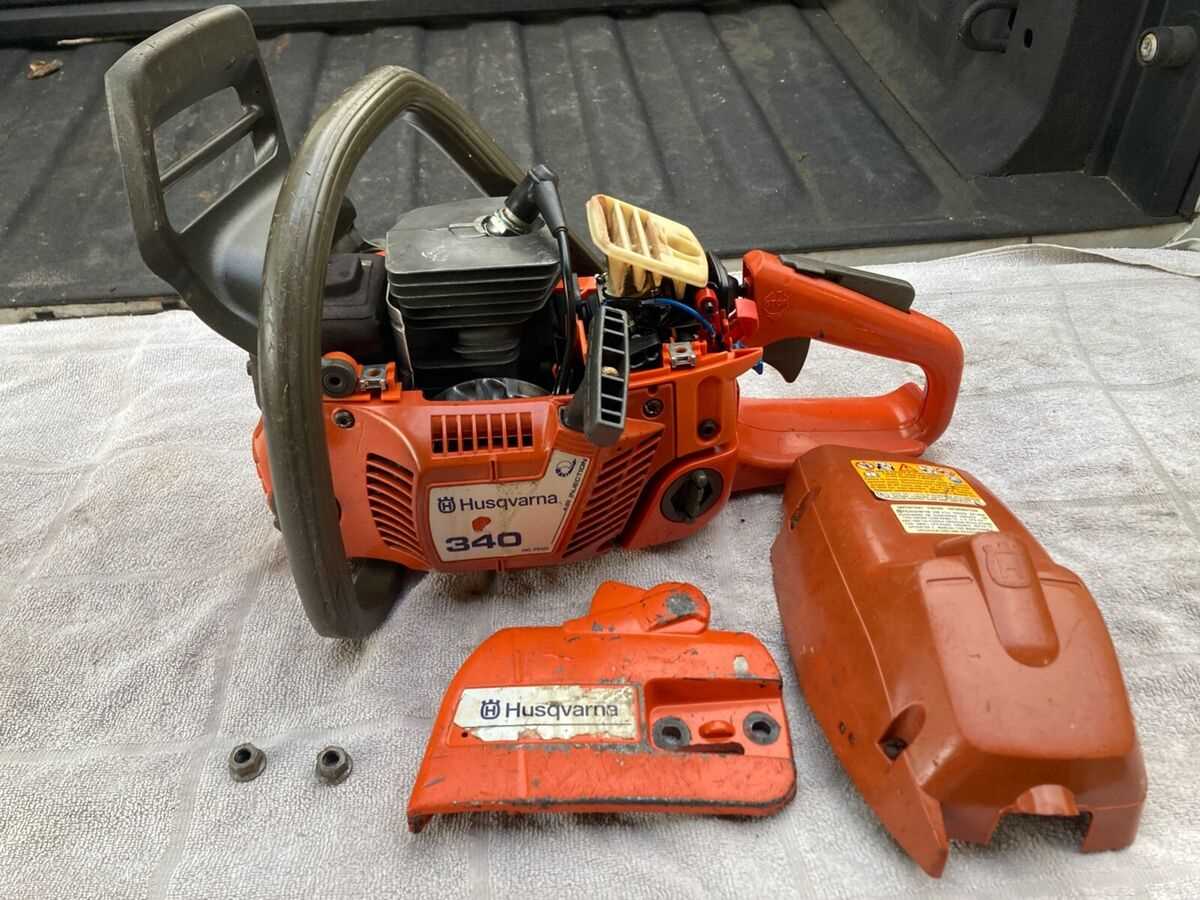 husqvarna 340 chainsaw parts diagram