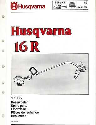 husqvarna 525rx parts diagram