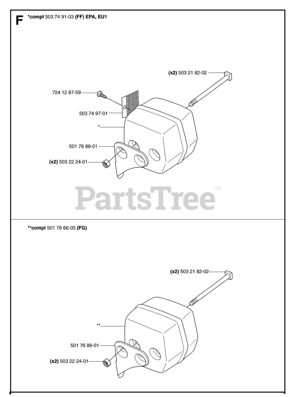 husqvarna 55 rancher chainsaw parts diagram