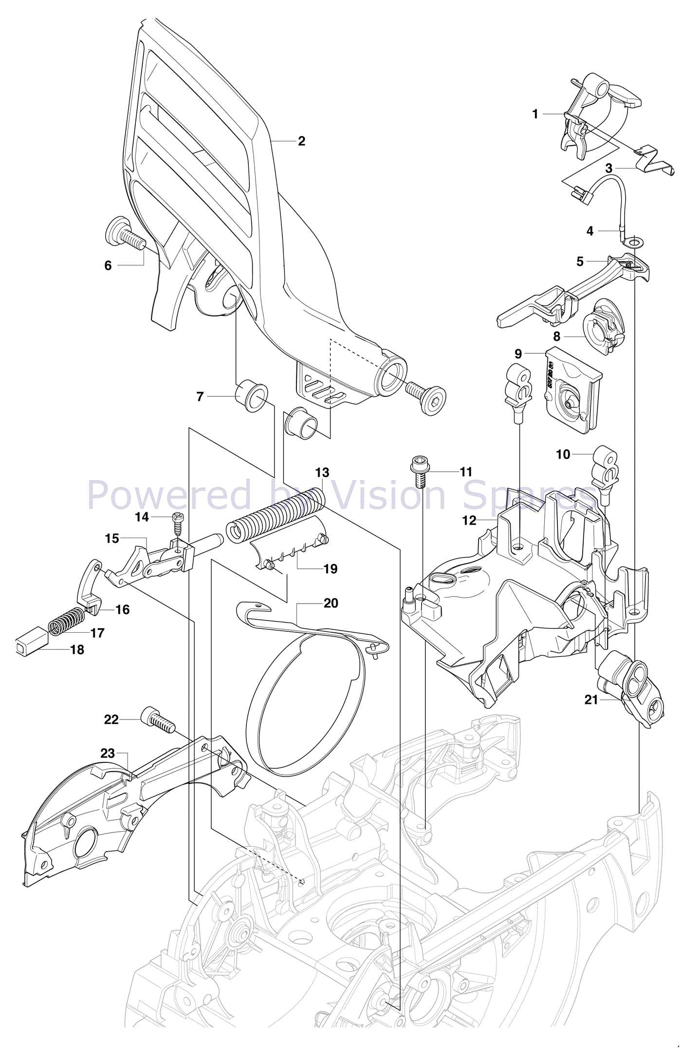 husqvarna 576xp parts diagram