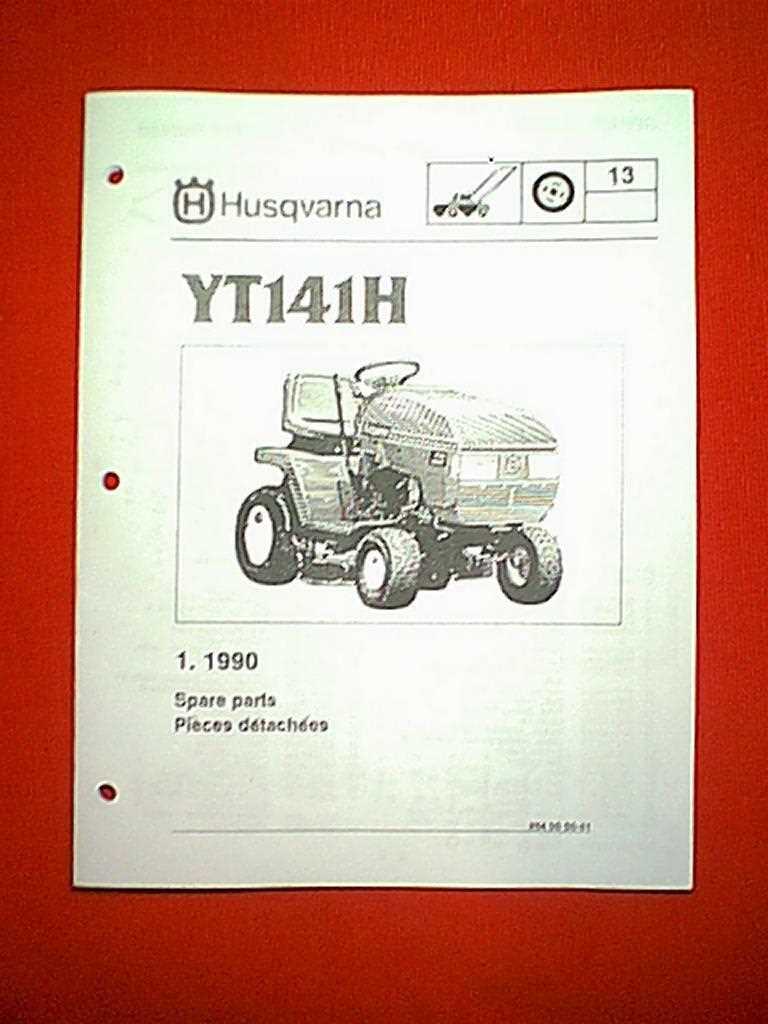 husqvarna lawn tractor parts diagram