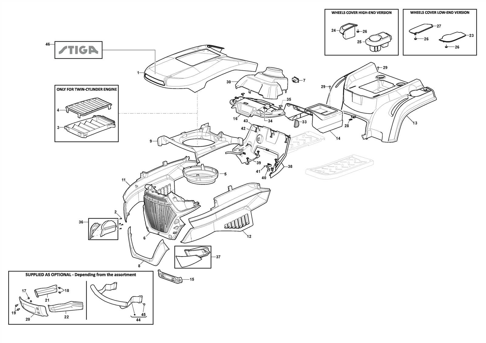 husqvarna lgt2554 parts diagram