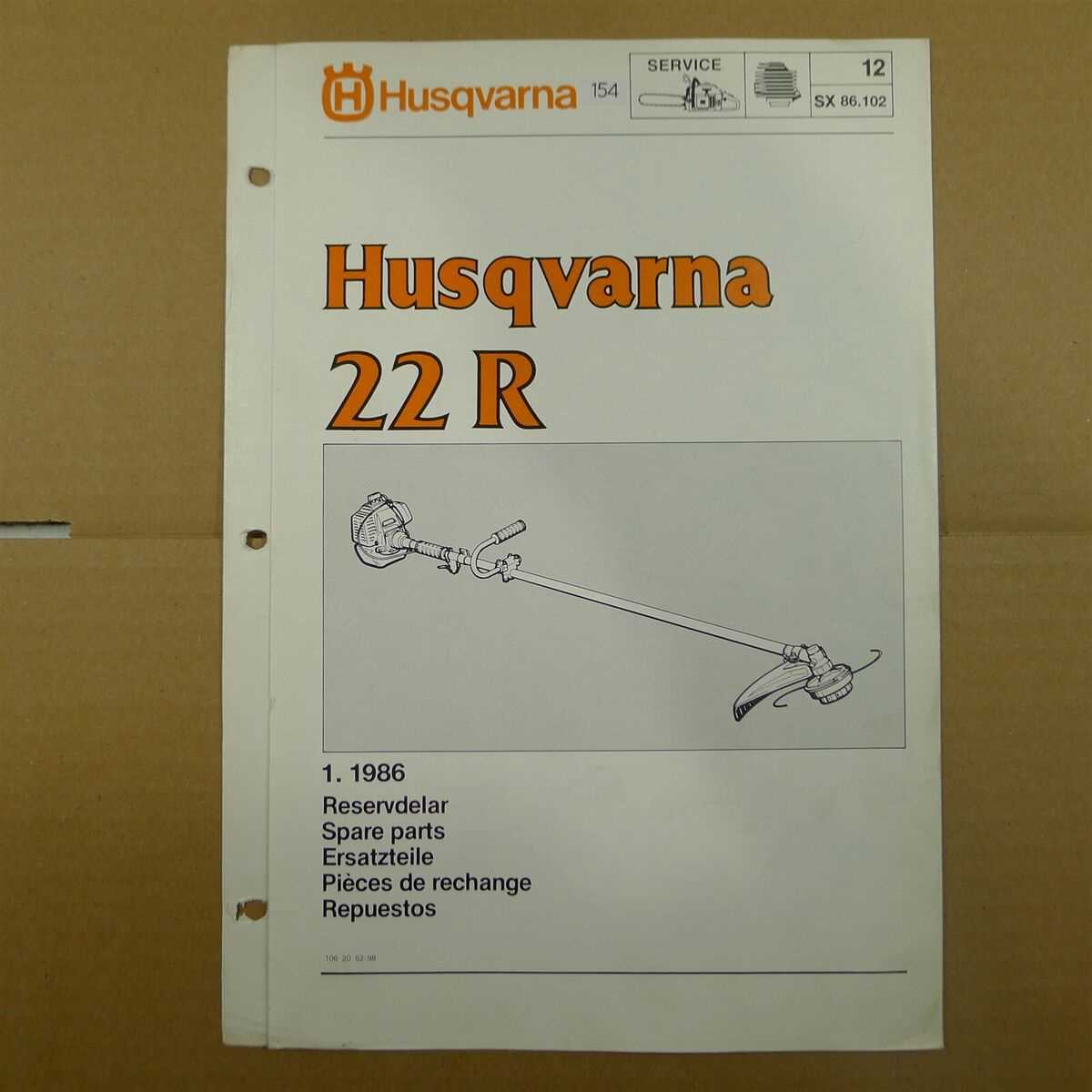 husqvarna weed eater parts diagram