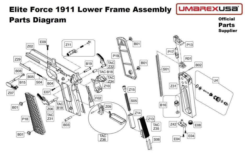 1911 series 70 parts diagram