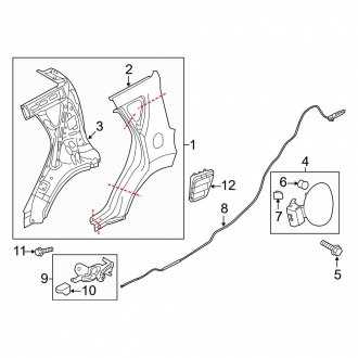 2015 kia soul body parts diagram