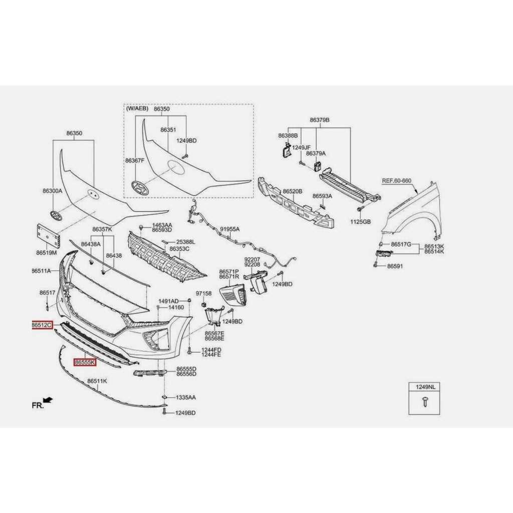 hyundai ioniq parts diagram