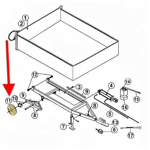 trailer wheel parts diagram