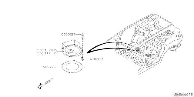 subaru ascent parts diagram