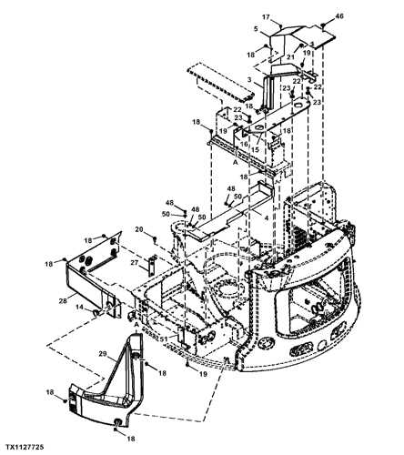 john deere 50g parts diagram