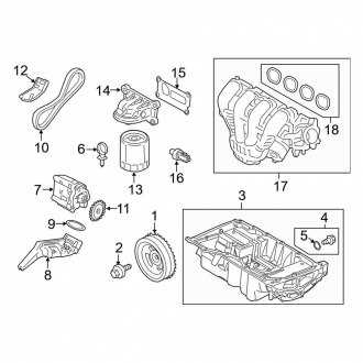 2013 ford escape engine parts diagram