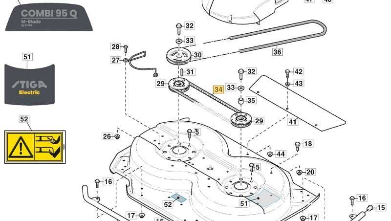 stiga p901 parts diagram