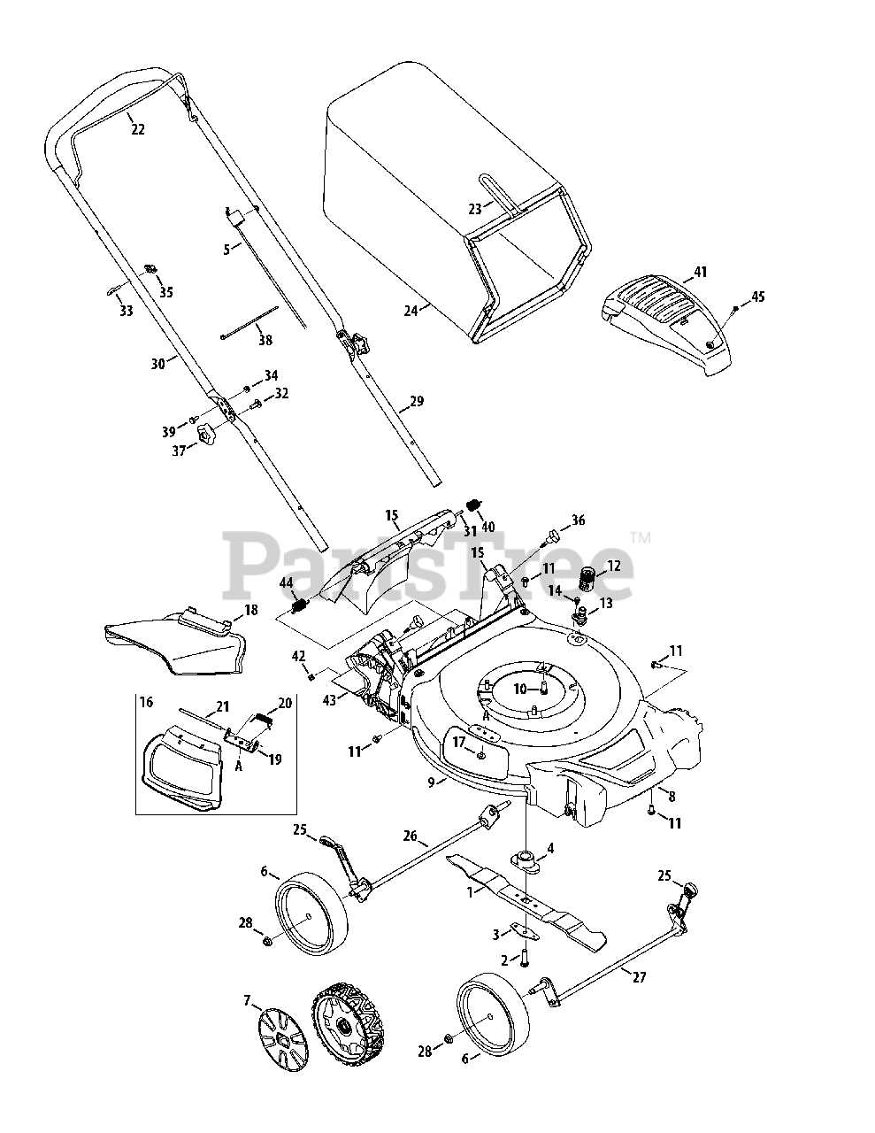 cub cadet series 2000 parts diagram