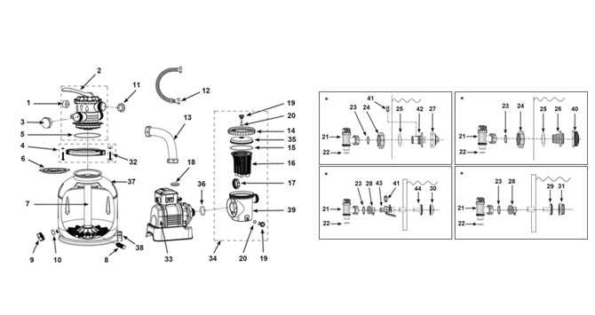 intex hot tub parts diagram