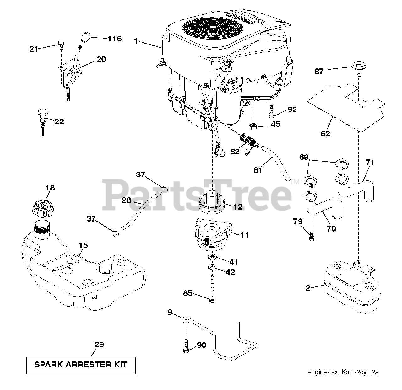 husqvarna yt46ls parts diagram