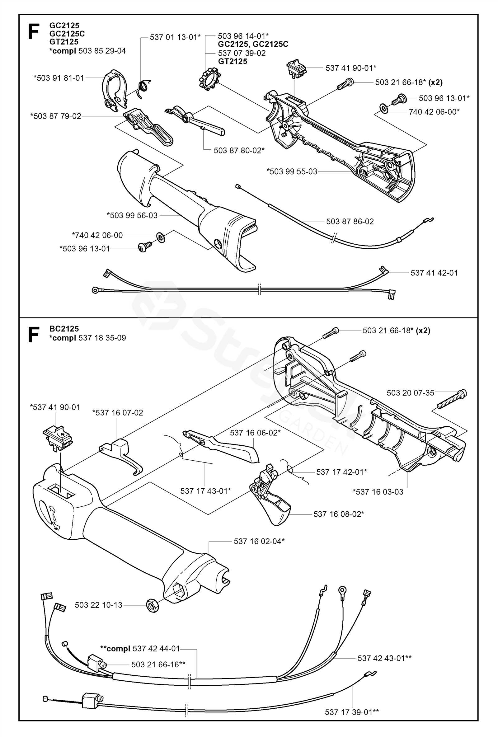 husqvarna 325l parts diagram