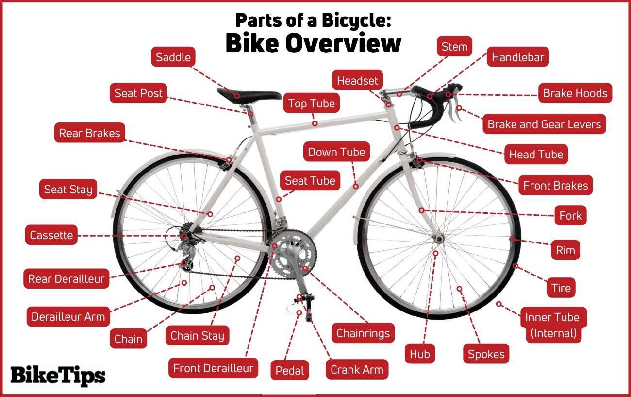 bike pedal parts diagram