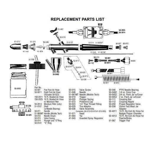 iwata eclipse hp cs parts diagram