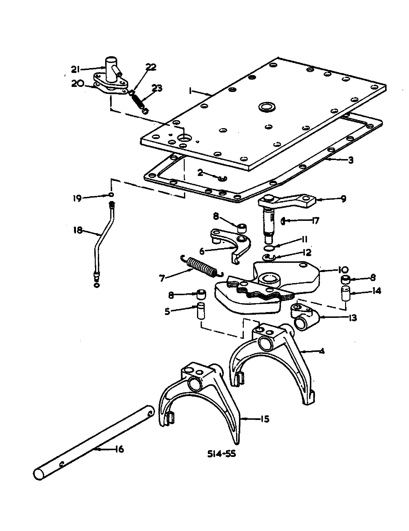 international 574 parts diagram