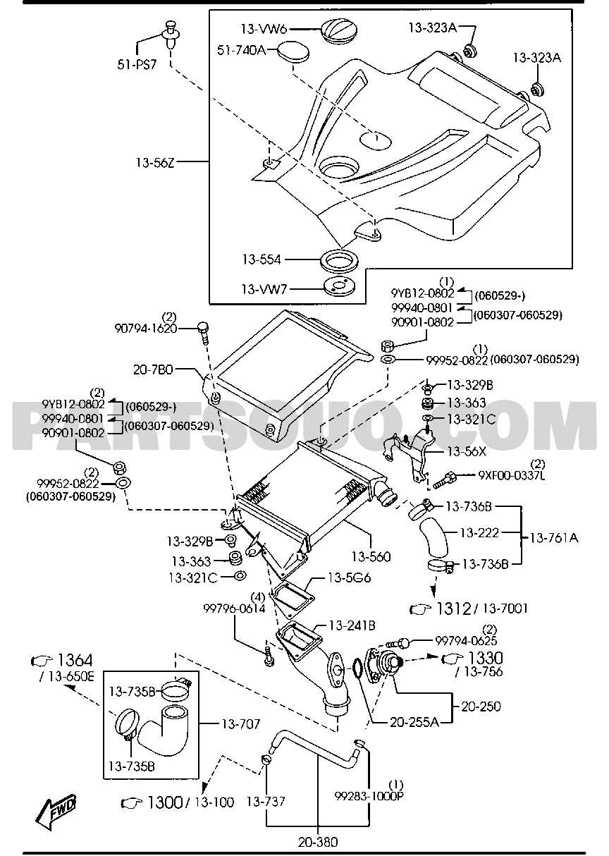 mazda oem parts diagram