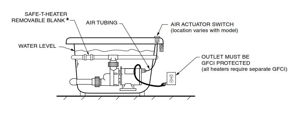 jacuzzi whirlpool bath part jacuzzi tub parts diagram