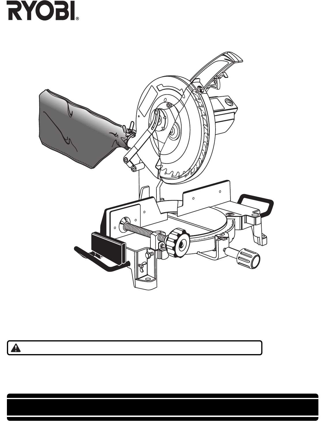 ryobi miter saw parts diagram