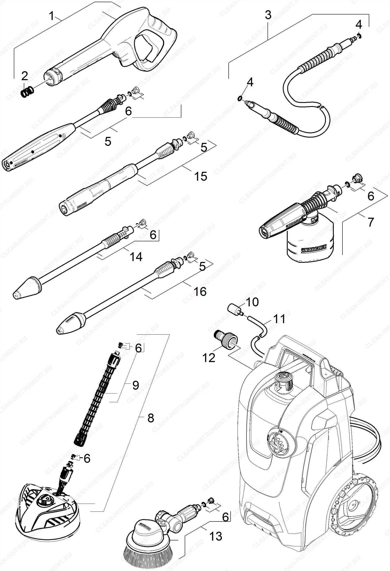 karcher k2 compact parts diagram