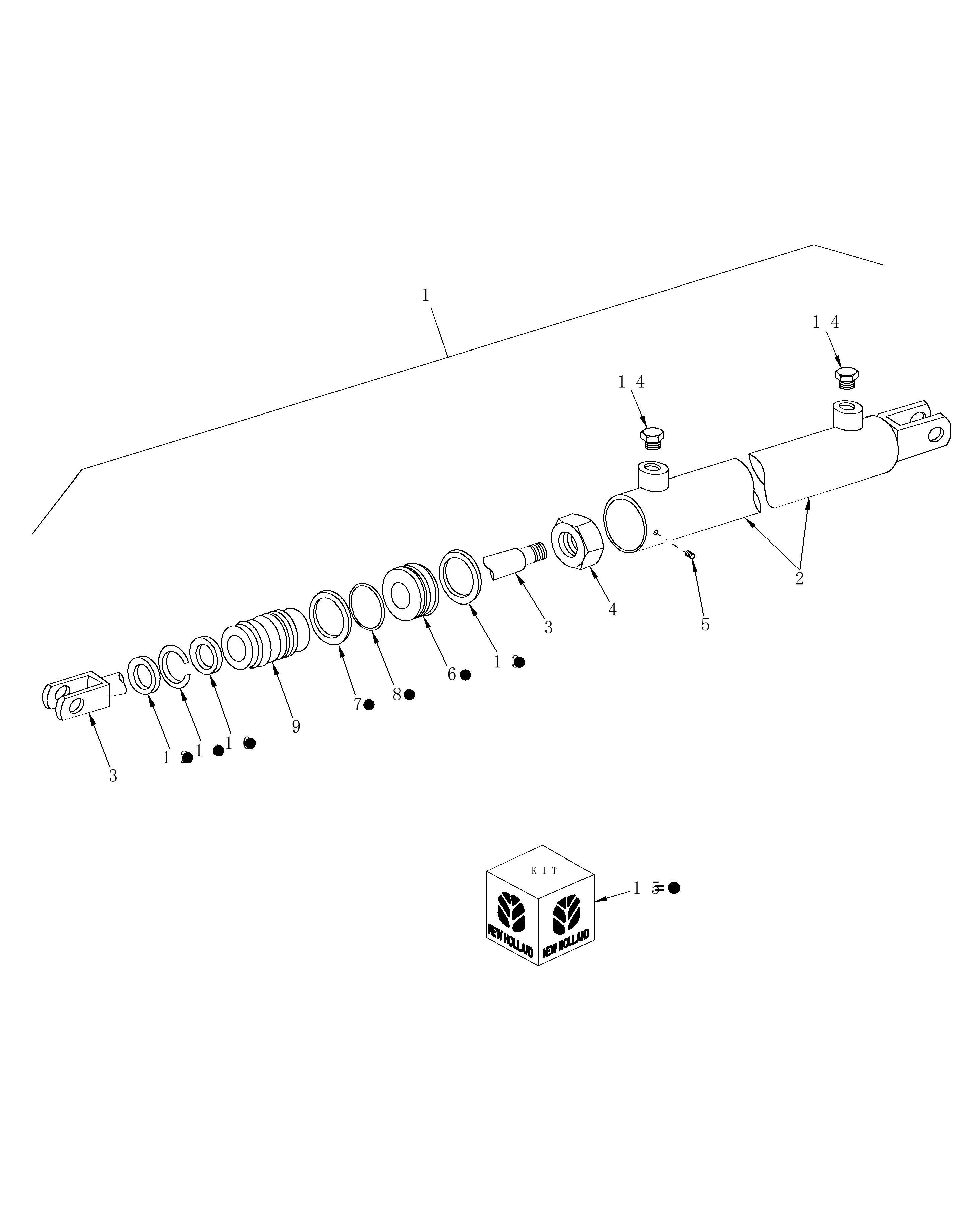 new holland 492 haybine parts diagram