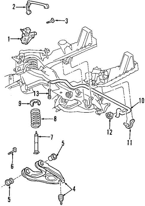 1999 ford f150 parts diagram