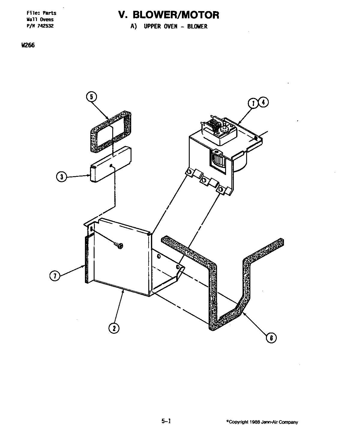 jenn air oven parts diagram