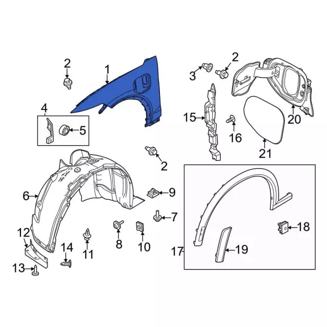 2012 mustang parts diagram