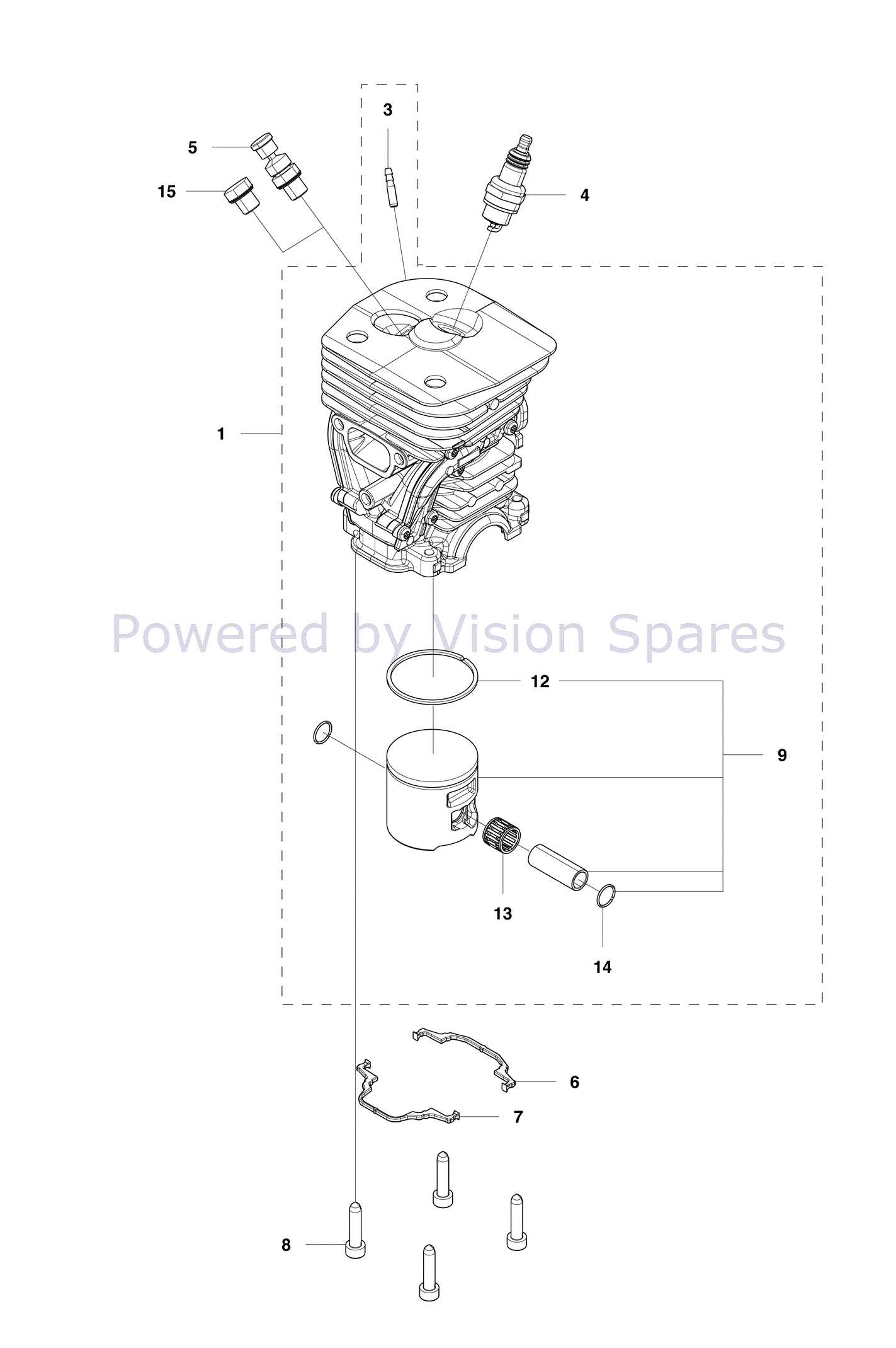 jonsered 455 parts diagram